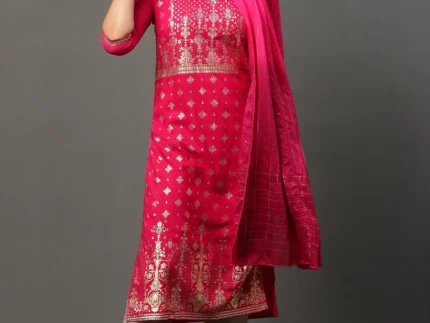 Women's Pink Voile Dupatta