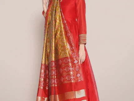 Elegant Banarasi Patola Silk Dupatta