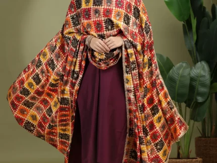 Multicolor Floral Printed Dupatta